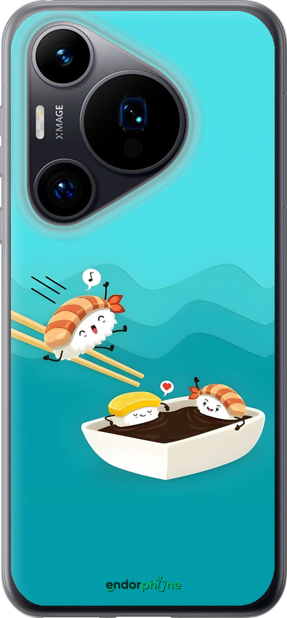 Силиконовый чехол Суши для Huawei Pura 70 - 6354u-3703 изображение 