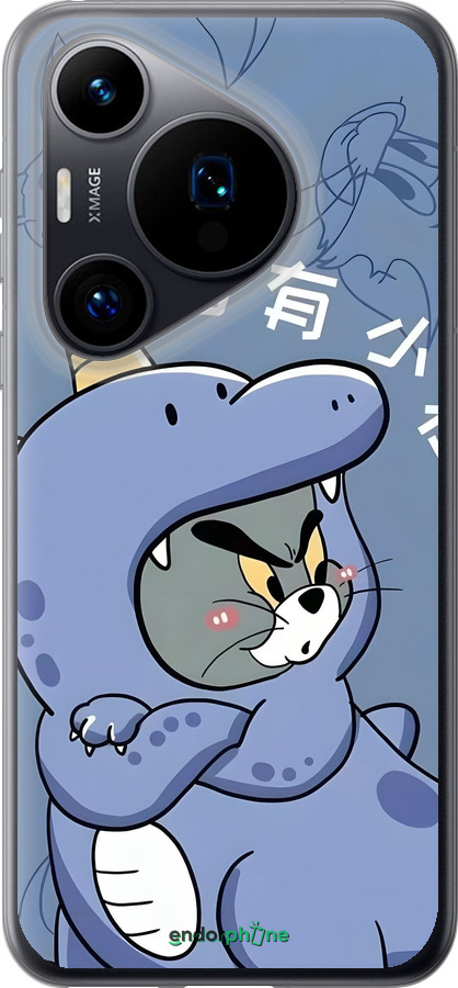 Силиконовый чехол Том и джерри 1 для Huawei Pura 70 - 6358u-3703 изображение 