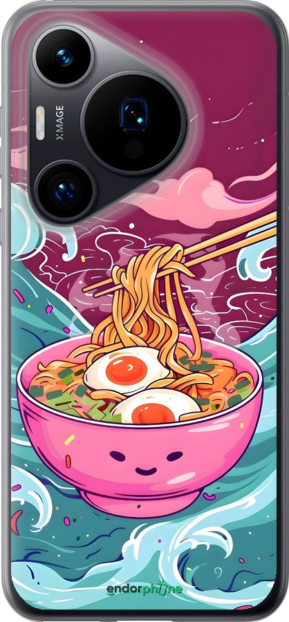 Силиконовый чехол Рамен для Huawei Pura 70 - 6360u-3703 изображение 