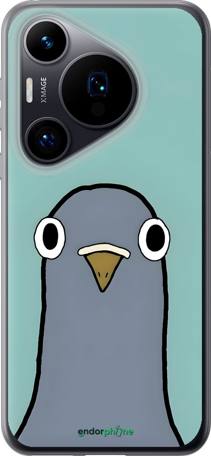 Силиконовый чехол Голубь для Huawei Pura 70 - 6388u-3703 изображение 