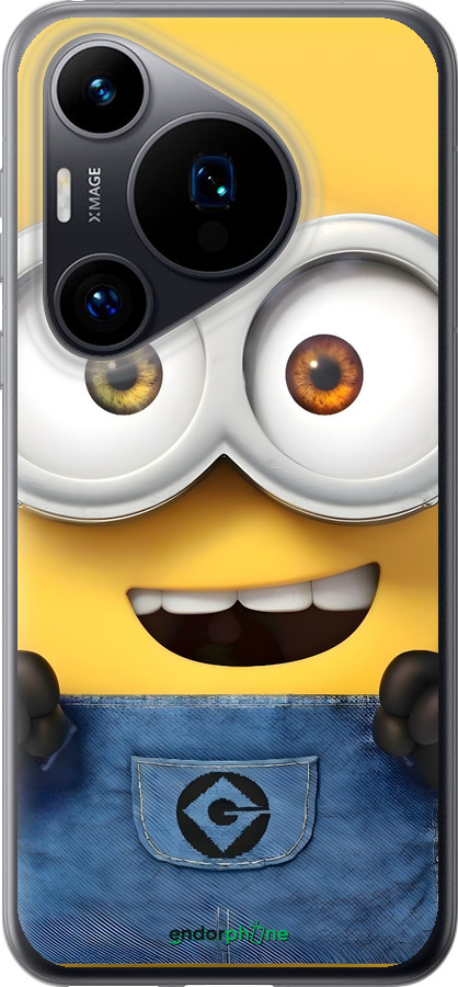 Силиконовый чехол Миньон для Huawei Pura 70 - 6389u-3703 изображение 