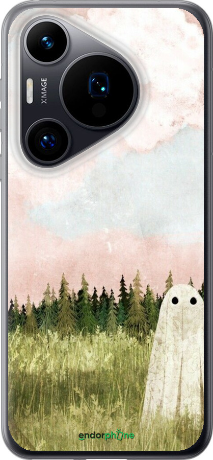 Силиконовый чехол Привидение для Huawei Pura 70 - 6401u-3703 изображение 