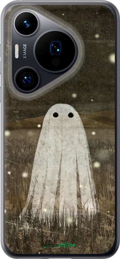 Силиконовый чехол Привидение и светлячки для Huawei Pura 70 - 6406u-3703 изображение 