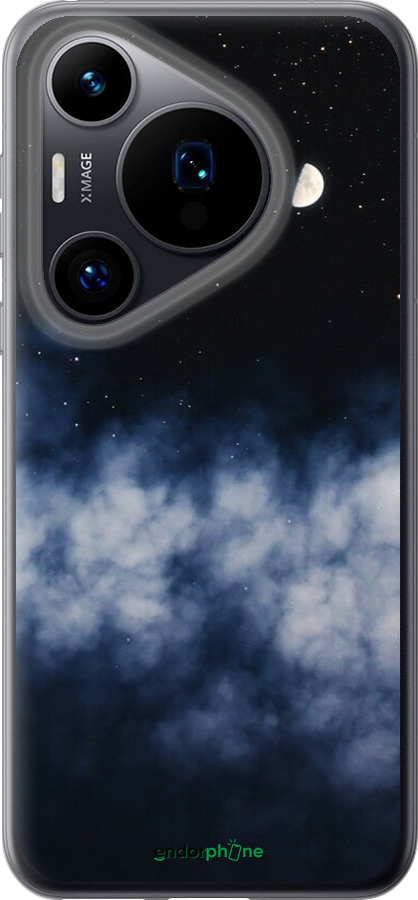 Силиконовый чехол Ночное небо для Huawei Pura 70 - 6450u-3703 изображение 