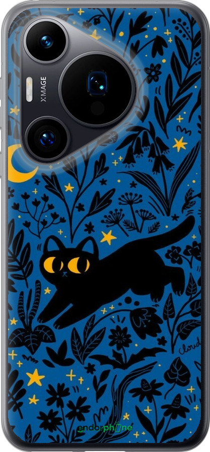 Силиконовый чехол Летняя ночь для Huawei Pura 70 - 6472u-3703 изображение 