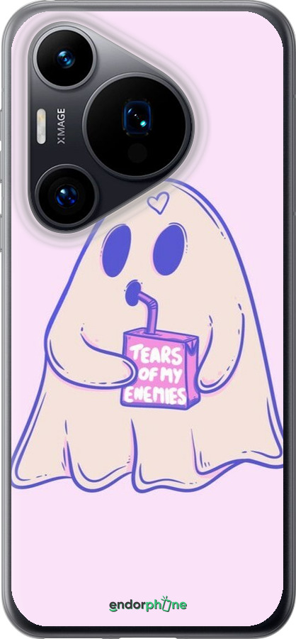 Силиконовый чехол Милый призрак для Huawei Pura 70 - 6507u-3703 изображение 