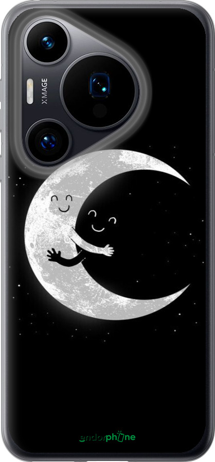 Силиконовый чехол Лунные объятия для Huawei Pura 70 - 6508u-3703 изображение 