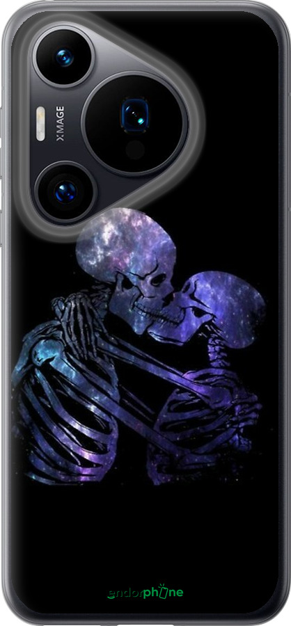 Силиконовый чехол С изображением скелета для Huawei Pura 70 - 6537u-3703 изображение 