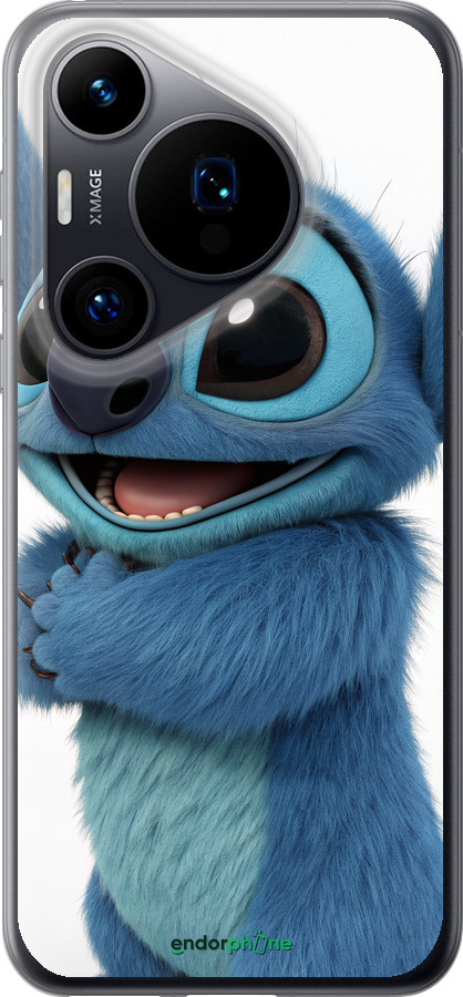 Силиконовый чехол Стич 1 для Huawei Pura 70 - 6686u-3703 изображение 