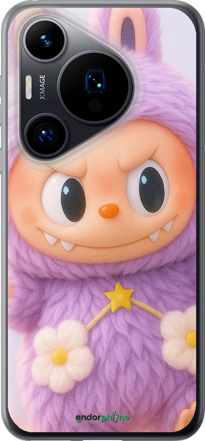 Силиконовый чехол Лабубу для Huawei Pura 70 - 6708u-3703 изображение 