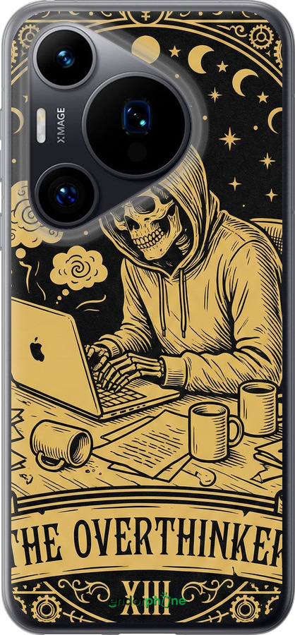 Силиконовый чехол The Overthinker для Huawei Pura 70 - 6774u-3703 изображение 