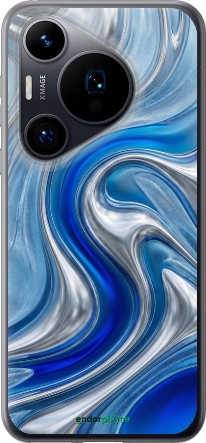 Силиконовый чехол Liquid Chrome для Huawei Pura 70 - 6781u-3703 изображение 