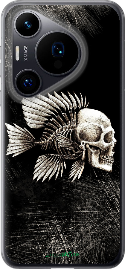 Силиконовый чехол Рыбо-человек для Huawei Pura 70 - 683u-3703 изображение 