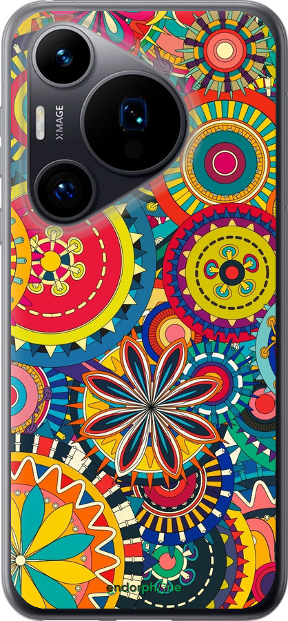 Силиконовый чехол Узор 5 для Huawei Pura 70 - 902u-3703 изображение 