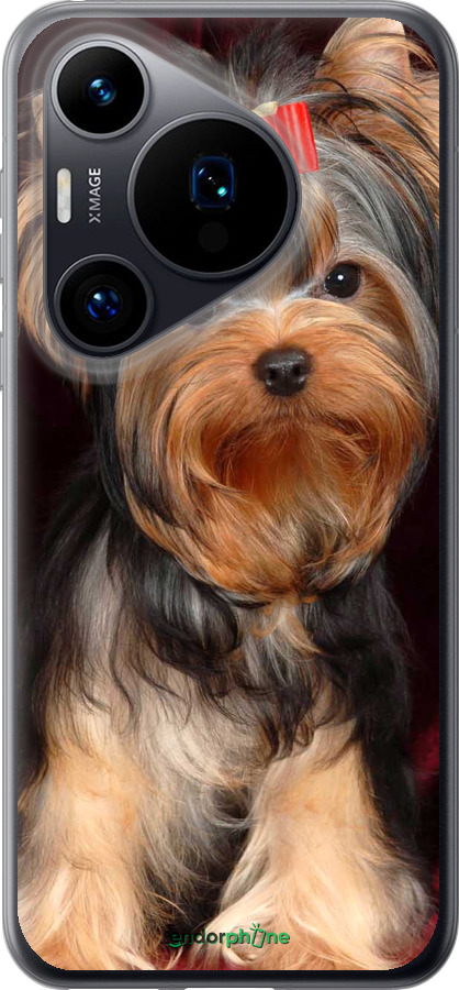Силиконовый чехол Йоркширский терьер для Huawei Pura 70 - 929u-3703 изображение 