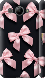 3D пластиковый матовый чехол 'Coquette Ribbons Dark Coquette' для Huawei Y3 2017 изображение 1