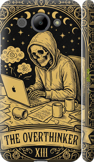 3D пластиковий матовий чехол The Overthinker для Huawei Y3 2017 - 6774m-991 изображение 