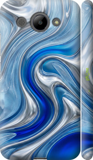 3D пластиковый матовый чехол Liquid Chrome для Huawei Y3 2017 - 6781m-991 изображение 