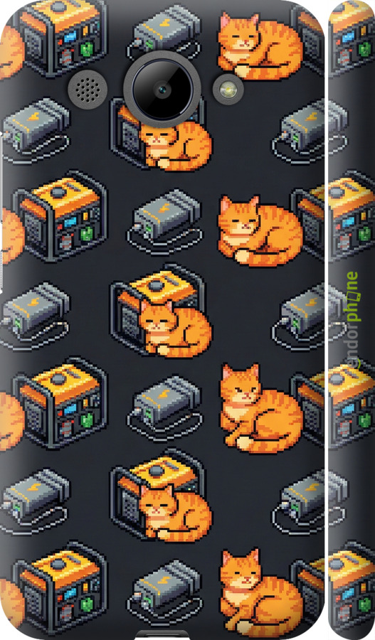 3D пластиковый матовый чехол Autonomous Zone для Huawei Y3 2017 - 6771m-991 изображение 