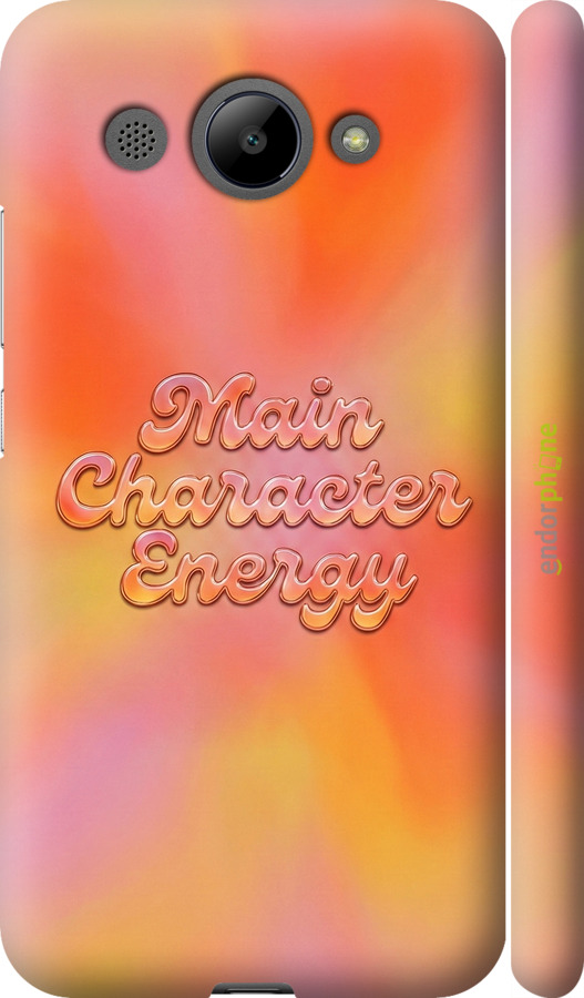 3D пластиковий матовий чехол Aura Gradient Main Character Energy Aesthetic Y2K для Huawei Y3 2017 - 6783m-991 изображение 