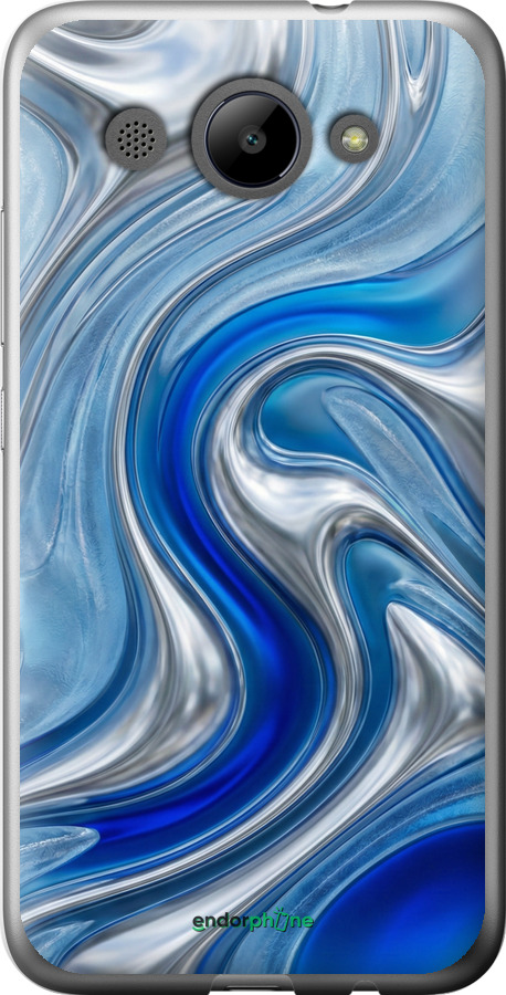 Силіконовий чехол Liquid Chrome для Huawei Y3 2017 - 6781u-991 изображение 