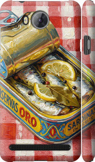 3D пластиковый матовый чехол 'Vintage Sardine Tin Phone' для Huawei Y3II / Y3 2 изображение 10