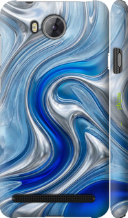 3D пластиковий матовий чехол Liquid Chrome для Huawei Y3II / Y3 2 - 6781m-495 изображение 