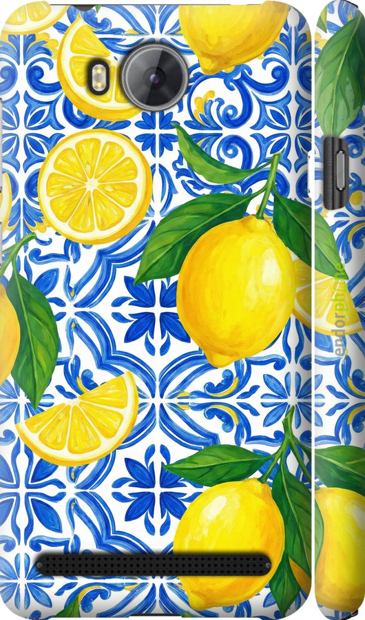 3D пластиковий матовий чехол Grocery Girl Italian Summer для Huawei Y3II / Y3 2 - 6766m-495 изображение 