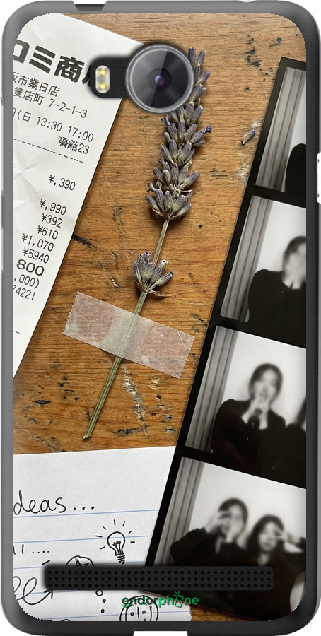 Силиконовый чехол Aesthetic Scrapbook Collage для Huawei Y3II / Y3 2 - 6773u-495 изображение 