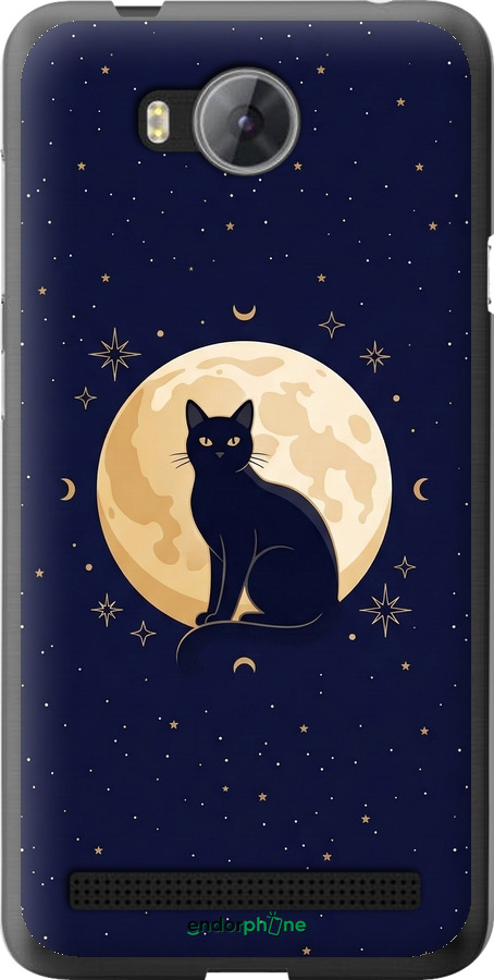 2D пластиковий чехол Cute Cat Celestial/Witchy для Huawei Y3II / Y3 2 - 6787t-495 изображение 