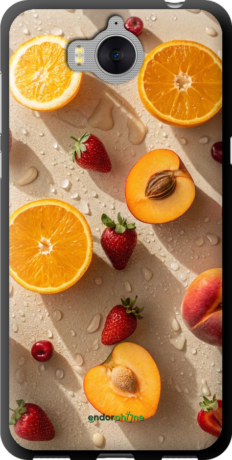 TPU чехол Фрукты 3 для Huawei Y5 2017 - 6703b-992 изображение 