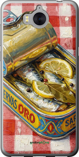 2D пластиковий чехол Vintage Sardine Tin Phone для Huawei Y5 2017 - 6772t-992 изображение 
