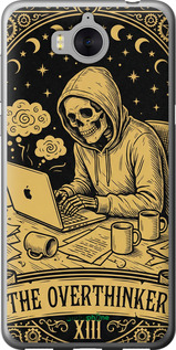 2D пластиковий чехол The Overthinker для Huawei Y5 2017 - 6774t-992 изображение 