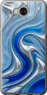 2D пластиковый чехол Liquid Chrome для Huawei Y5 2017 - 6781t-992 изображение 