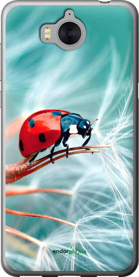 2D пластиковый чехол Божья коровка для Huawei Y5 2017 - 6049t-992 изображение 