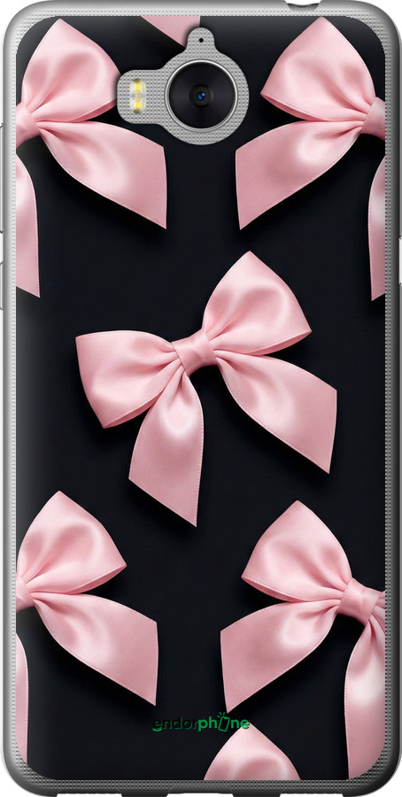 2D пластиковий чехол Coquette Ribbons Dark Coquette для Huawei Y5 2017 - 6767t-992 изображение 