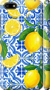 3D пластиковый матовый чехол Grocery Girl Italian Summer для Huawei Honor 7A - 6766m-1805 изображение 