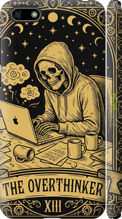 3D пластиковый матовый чехол 'The Overthinker' для Huawei Y5 2018 изображение 1