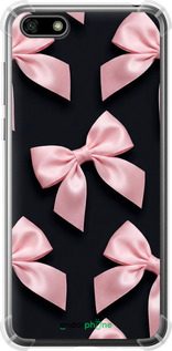 Силикон с усиленными углами чехол Coquette Ribbons Dark Coquette для Huawei Y5 2018 - 6767sp-1500 изображение 