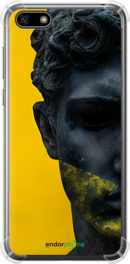 Силикон с усиленными углами чехол Статуя арт для Huawei Y5 2018 - 6330sp-1500 изображение 