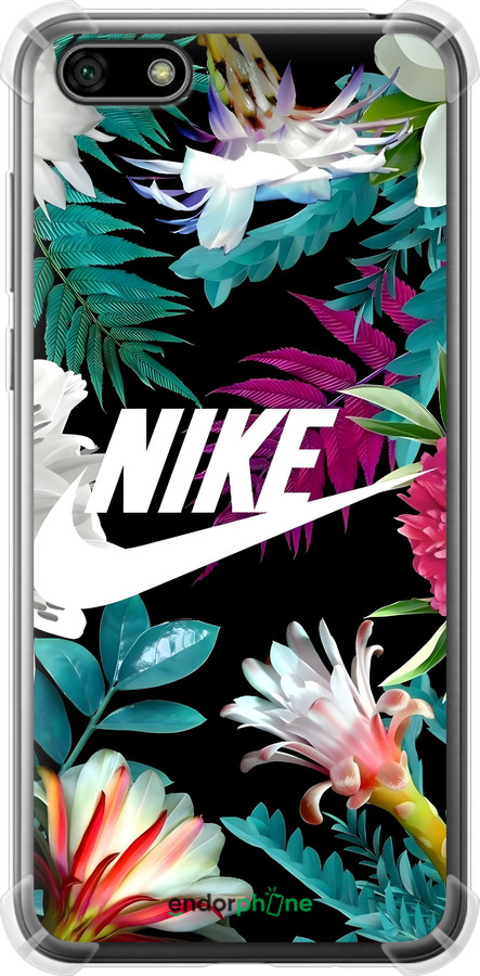 Силіконовий протиударний с посиленими кутами чехол Nike для Huawei Honor 7A - 6378sp-1805 изображение 