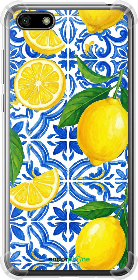 Силикон с усиленными углами чехол Grocery Girl Italian Summer для Huawei Honor 7A - 6766sp-1805 изображение 