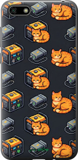 2D пластиковый чехол Autonomous Zone для Huawei Y5 2018 - 6771t-1500 изображение 