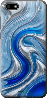 2D пластиковый чехол Liquid Chrome для Huawei Y5 2018 - 6781t-1500 изображение 