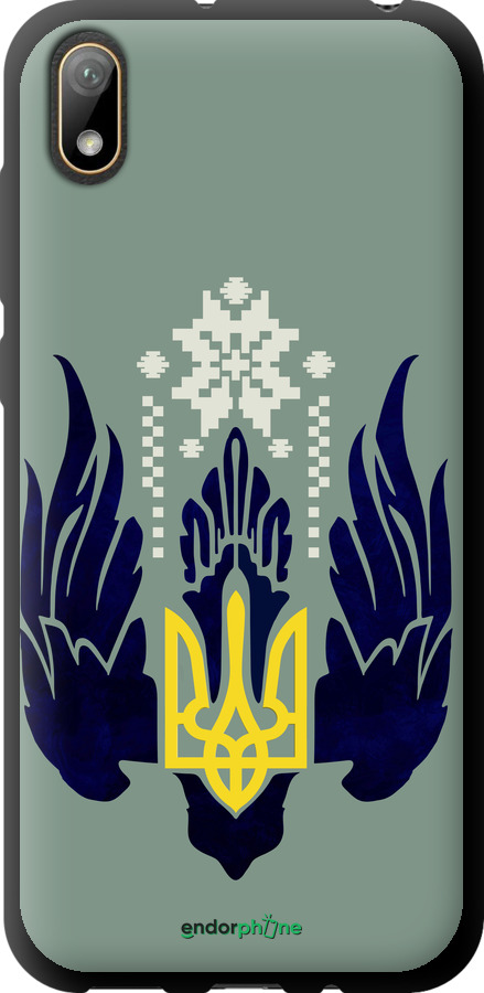 TPU чехол Тризуб с крыльями для Huawei Y5 2019 - 5640b-1695 изображение 