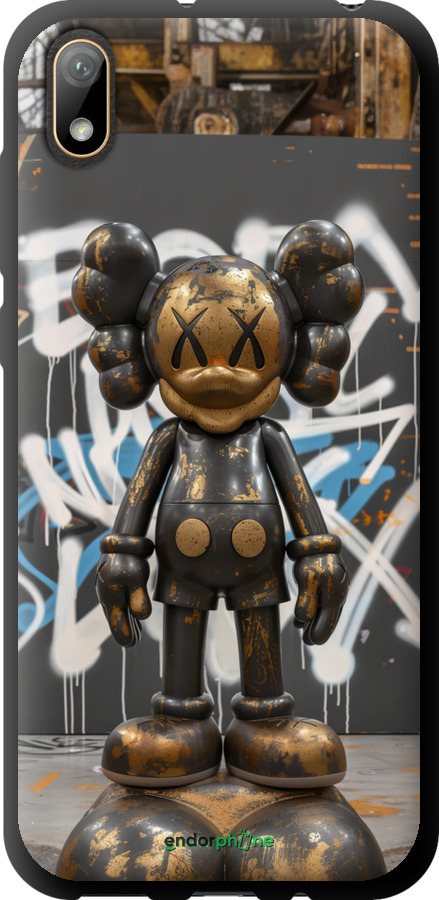 TPU чехол Bronze kaws v3 для Huawei Y5 2019 - 6099b-1695 изображение 