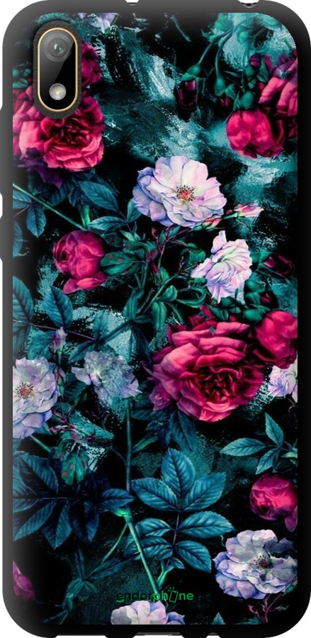 TPU чехол Сад и розы для Huawei Y5 2019 - 6483b-1695 изображение 