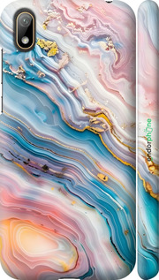 3D пластиковий матовий чехол Мрамор красивый для Huawei Y5 2019 - 6376m-1695 изображение 