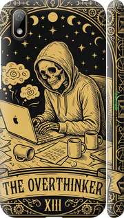 3D пластиковий матовий чохол 'The Overthinker' для Huawei Y5 2019 зображення 1