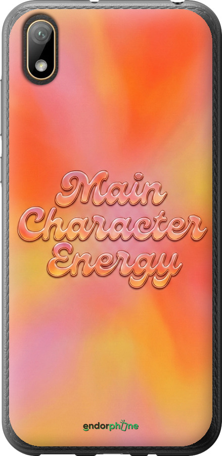 Силиконовый чехол Aura Gradient Main Character Energy Aesthetic Y2K для Huawei Y5 2019 - 6783u-1695 изображение 